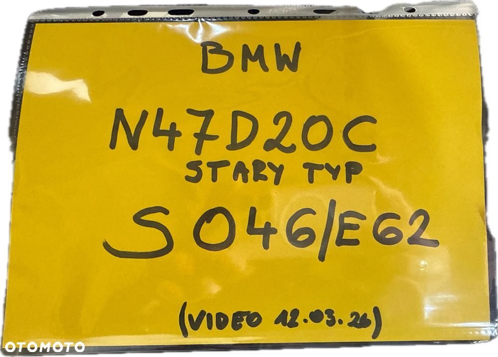 Bmw N47D20C STARY 2.0 diesel silnik kompletny z pełnym osprzętem gotowy do montażu VIDEO PRACY SILNIKA - WHATSAPP LUB LINK W OPISIE - 6