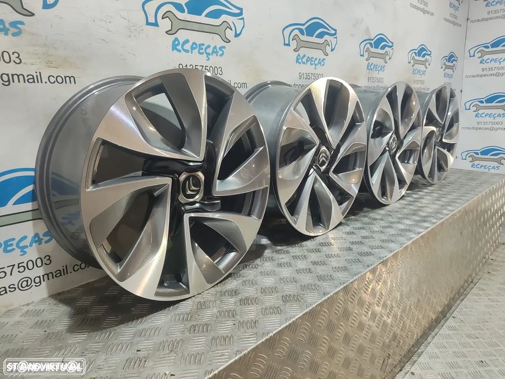 Jantes 18" Originais Citroen DS5 - 8J | ET27 | 4x108 - DS4 | DS3 | DS 5 | Jante | 18 Polegadas - 9687902677 - 3