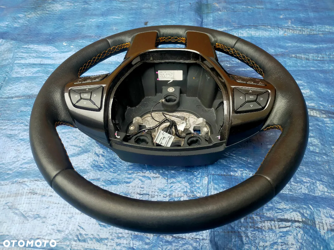 FORD RANGER LIFT WILDTRAK 2020 KIEROWNICA SKÓRZANA SKÓRA MULTIFUNKCYJNA Oryginał ! - 10