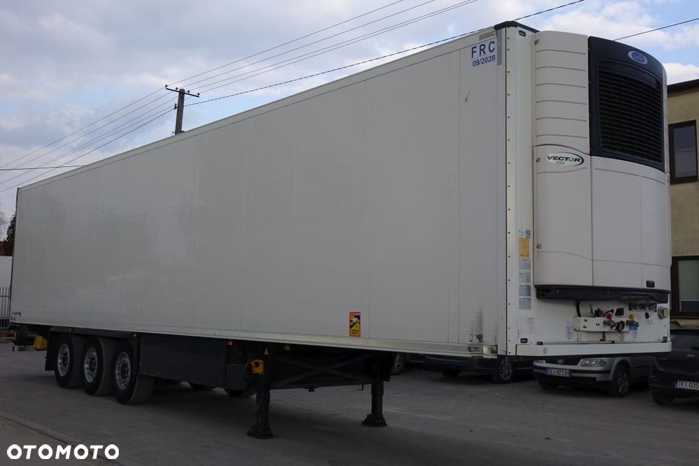 Schmitz Cargobull CHŁODNIA / CARRIER VECTOR 1550 / DOPPELSTOCK / OSIE SCHMITZ / KOSZ PALETOWY / OŚ PODNOSZONA - 3