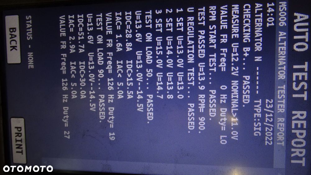 ALTERNATOR 150A FORD FUSION 1.4  A3105 - 6