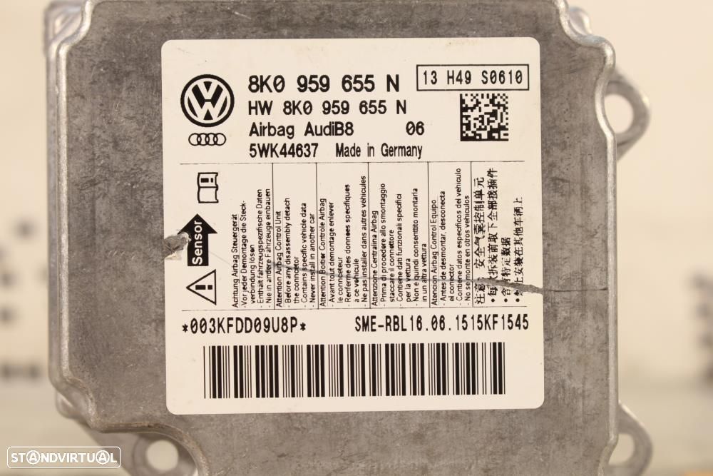 Centralina De Airbags Audi A5 Sportback (8Ta)  8K0959655n / 5Wk44637 / - 8