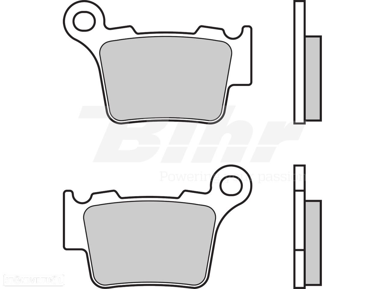 07bb27tt - pastilhas de travão orgânicas brembo 07bb27tt - 1