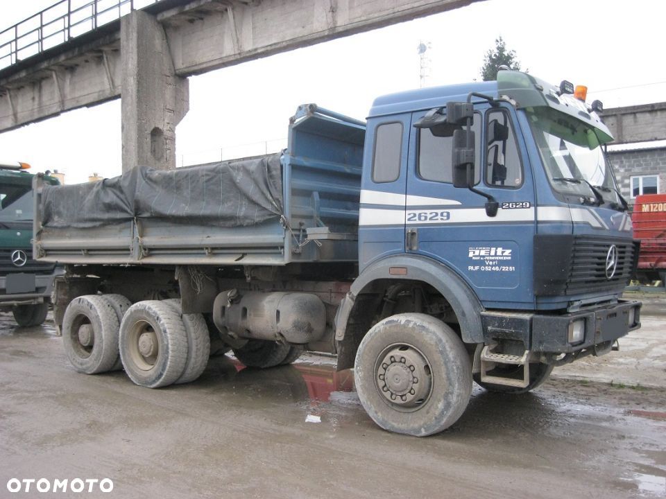 MERCEDES 2629 2635 2638 6X4 6X6    SILNIK SKRZYNIA MOST KABINA CZĘŚCI - 3