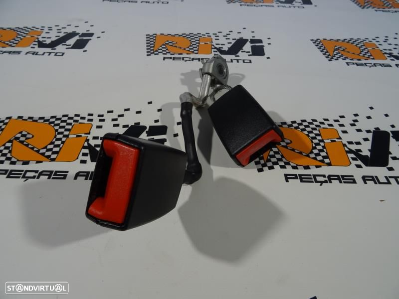 Encaixe De Cinto Traseiro Audi A3 (8P1)  Pré Tensor De Trás Audi A3 8P - 4
