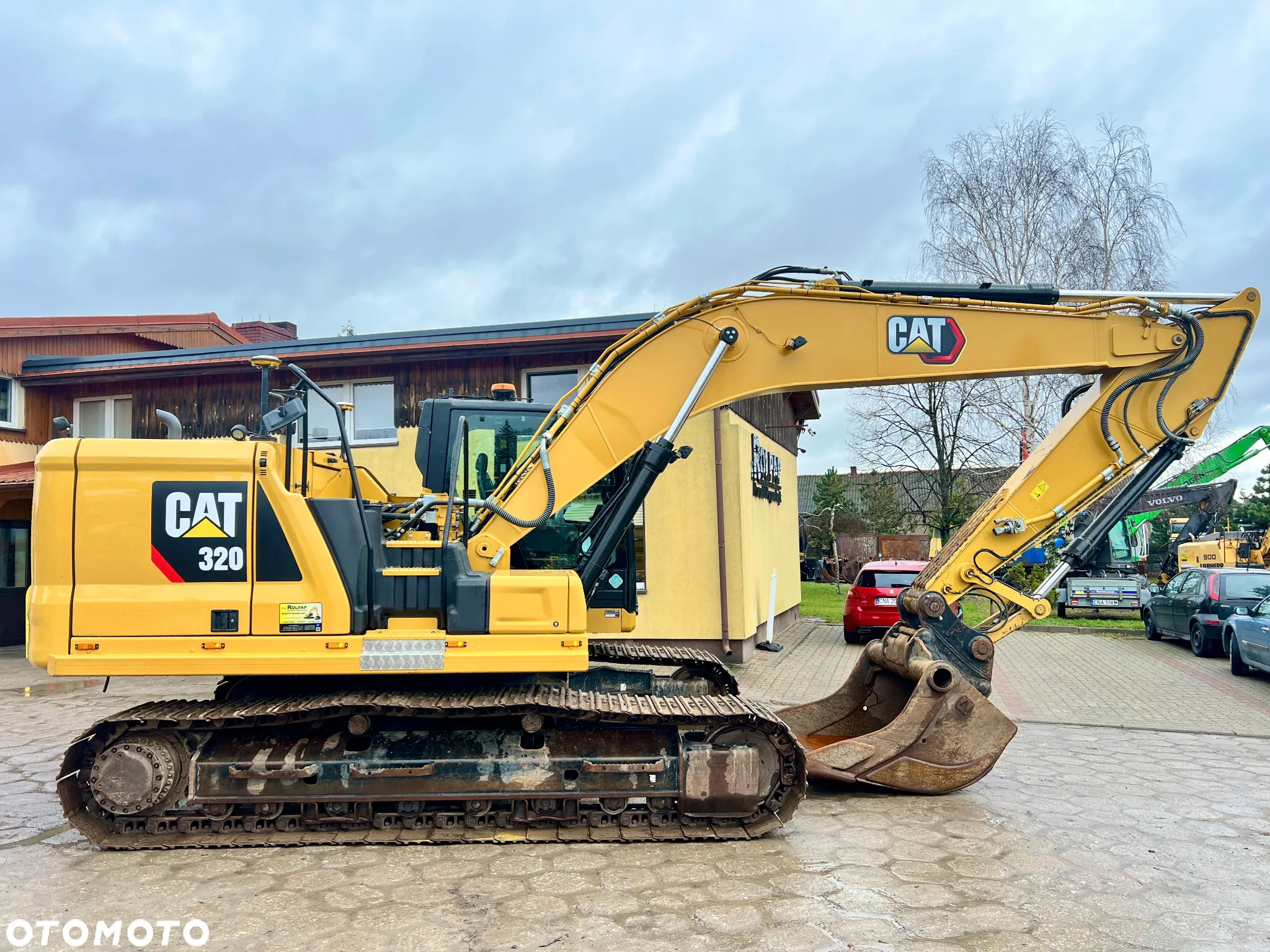 Caterpillar CAT 320 07A 5600h centralne smarowanie + webasto + kamera 360 + PÓŁAUTOMATYCZNY system Trimble 3D - sama kopie - 4