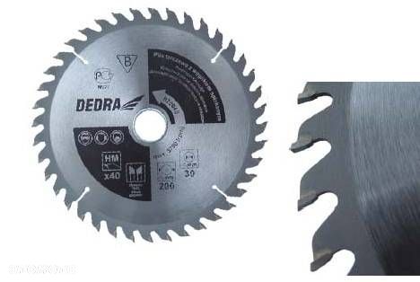 Piła tarczowa do drewna 60z śr.350x30 mm H35060 dedra - 6