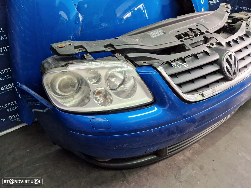 Frente completa usada VW TOURAN 1T0 TDI XENON capot parachoques guardalamas oticas - 6