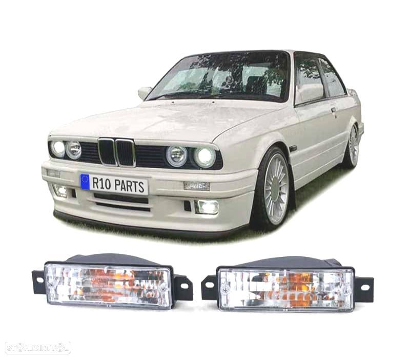 PISCAS DIANTEIROS BMW E30 87-93 FUNDO CROMADO - 1