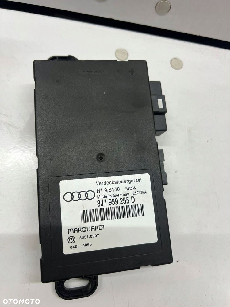 8J7 959 255 D Inne komputery / moduły / sterowniki Audi TT TTS Mk2 2014 - 1