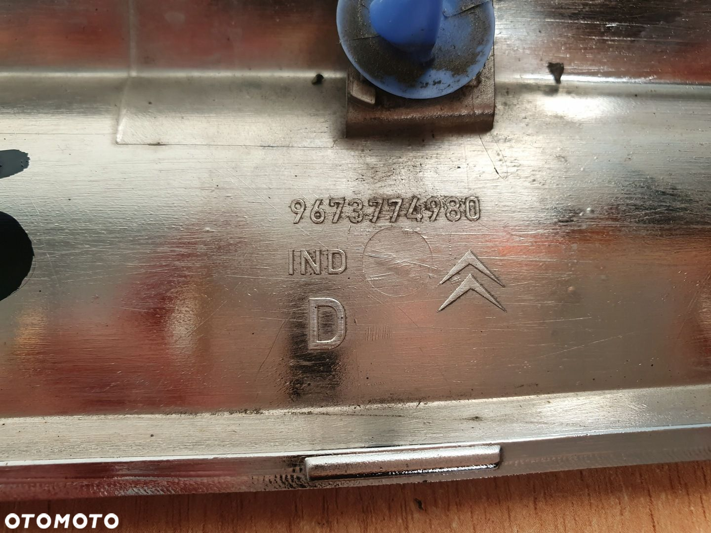 LISTWA DOLNA DRZWI CHROM CITROEN DS5 - 9