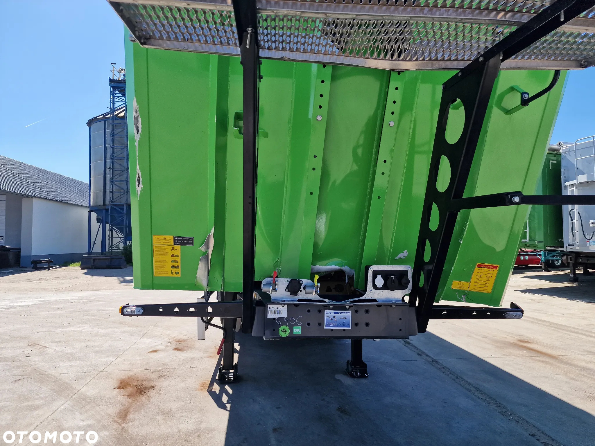 Wielton Wywrotka 50m3 2024 rok Uszkodzona Klapo-Drzwi - 8
