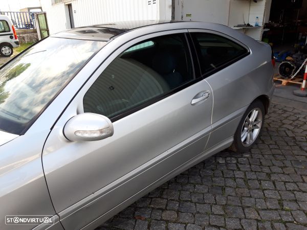 Vidro Lateral Painel Tras Esquerda Mercedes-Benz C-Class Coupe Sport ( - 1
