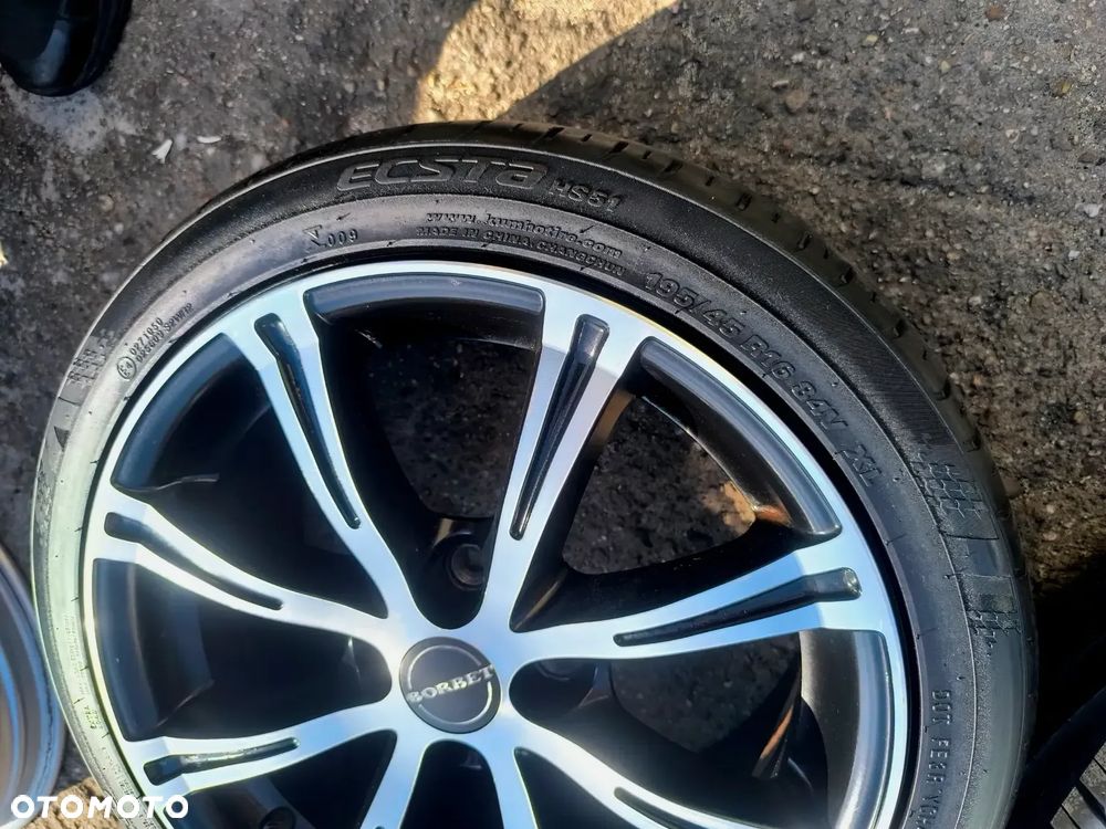 195/45R16 84V XL Opony Letnie Lato KUMHO ECSTA HS51 6,5mm Legnica ALU-RAD 195/45 - 5