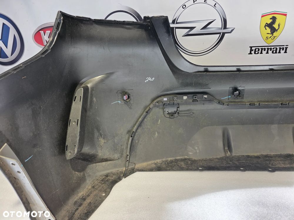 BMW 1 F40 19- M-PAKIET ZDERZAK TYLNY TYLNI TYŁ NA 4xPDC KOLOR CZARNY METALIK NR 51128070949 + 51128070950 NR AUKCJI NZ1935 - 25