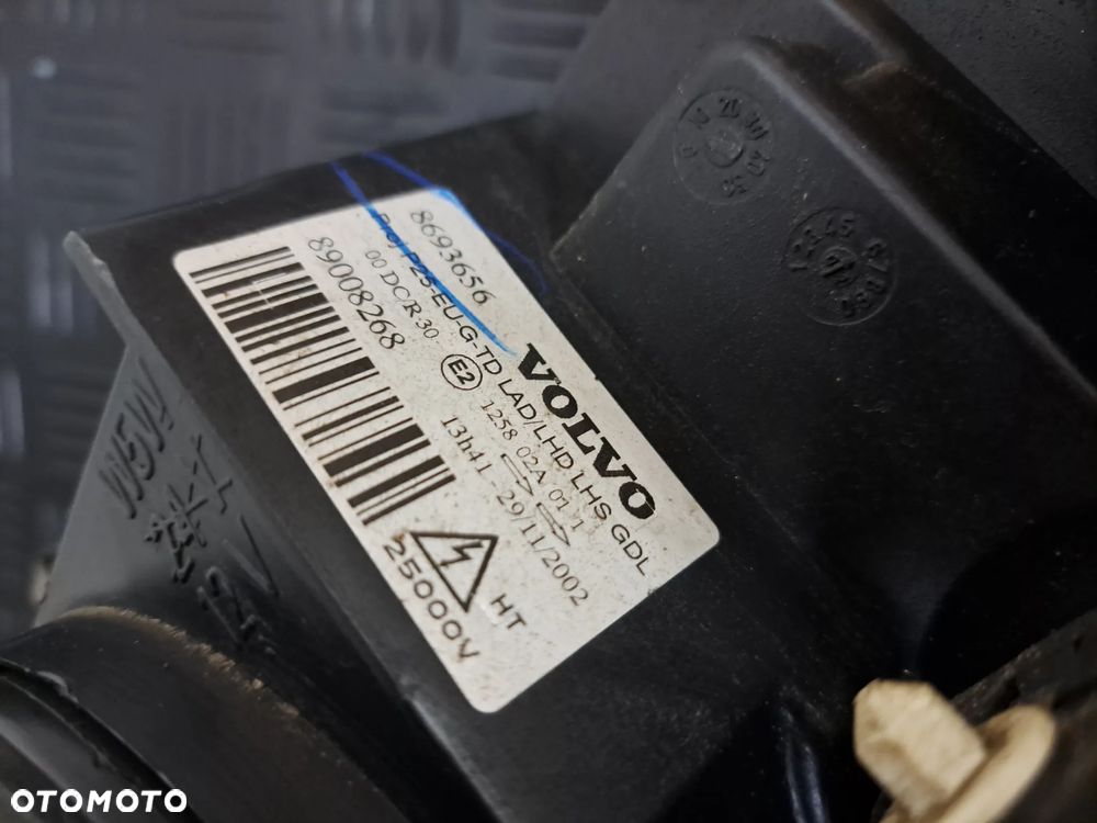 Volvo S60 V70 XC70 LAMPA PRZEDNIA XENON EUROPA LEWA PRZEDLIFT 8693656 - 7