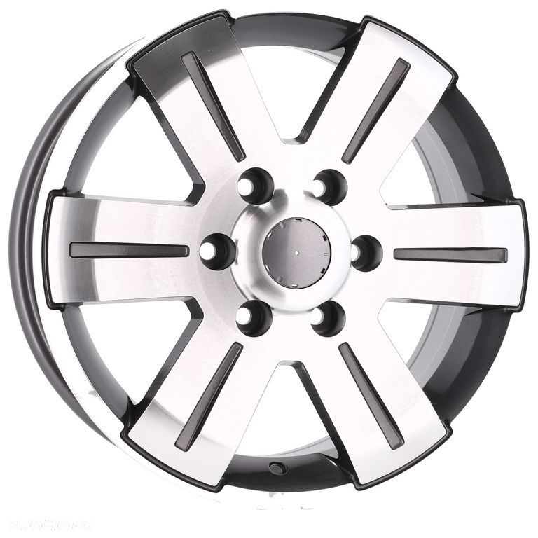 4x Felgi 16 6x130 m.in. do VW Crafter MERCEDES Sprinter Wzmacniane 1250kg - BK562 - 10