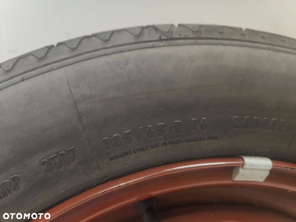 Renault laguna III 185/65 r16 KOŁO ZAPASOWE DOJAZDOWE continental - 3