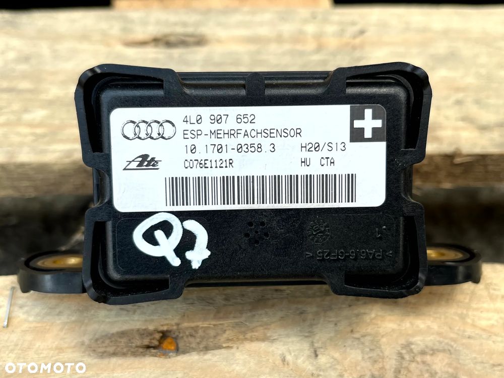 AUDI Q7 4L CZUJNIK STEROWNIK ESP 4L0907652