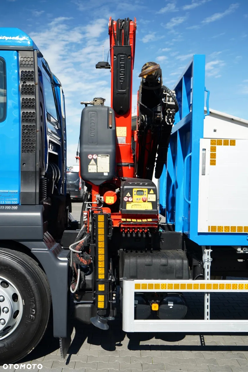 MAN TGS 18.320 / 4x2 / BURTOWY - 6,8 M + HDS FASSI F135 / wysów : 8 m / MOCNA PODŁOGA / STEROWANIE RADIOWE / ROTATOR / SPROWADZONY - 21