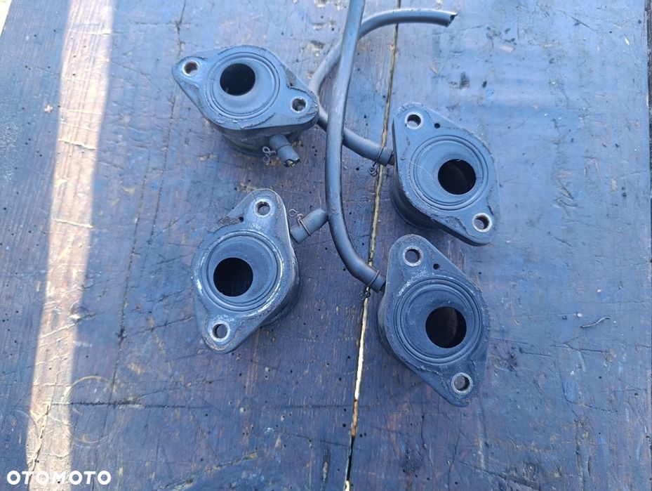 Króciec dolotowy ssący YAMAHA XJ 600 51J cztery sztuki króćce gaźników - 7
