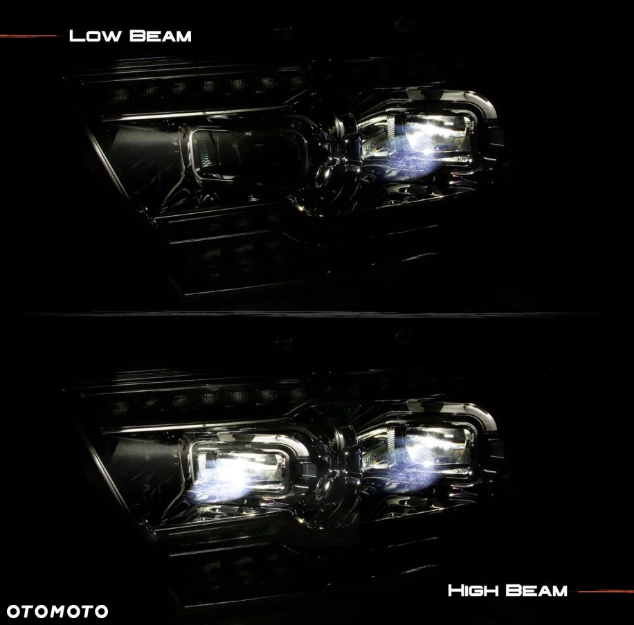 Reflektor Lampa Dayline Full LED Tube Neon Tuning Dodge Ram V 5 1500 19-24 - 4