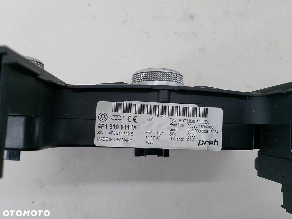 ZESTAW MUTIMEDIALNY AUDI A6 C6 4F0035541L 4E0919887L  4F1919611M 4F0919603B - 7