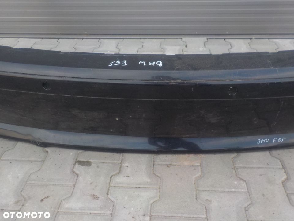 BMW E65 ZDERZAK TYŁ  POD PDC - 4