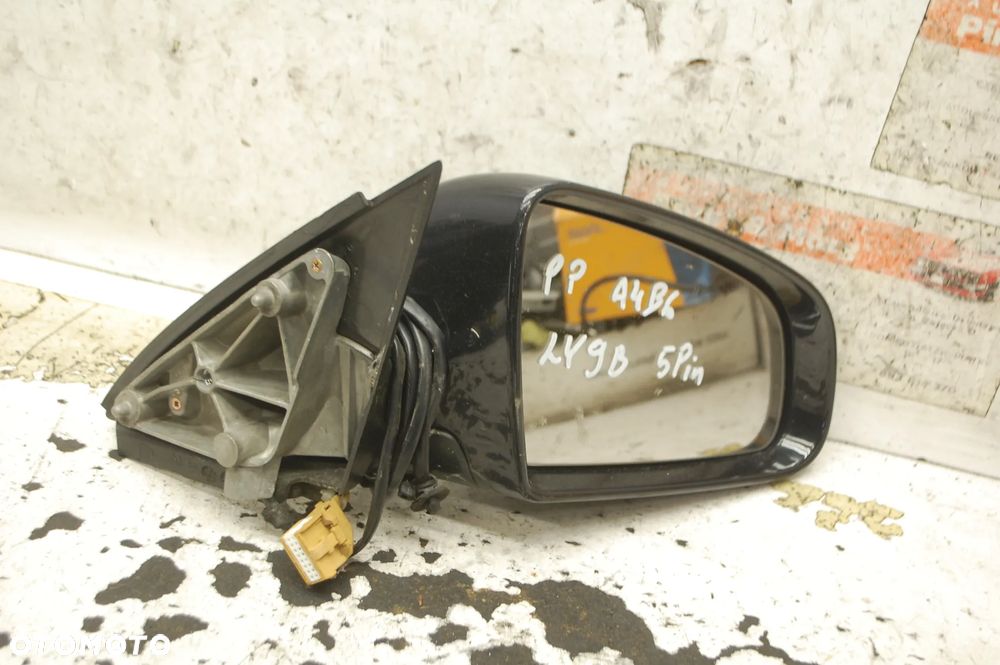 LUSTERKO PRAWY PRZÓD PRZEDNIE PRAWE LX7Z/ LZ5L/ LY9B/ LY5K AUDI A4 B6 5 PIN - 18