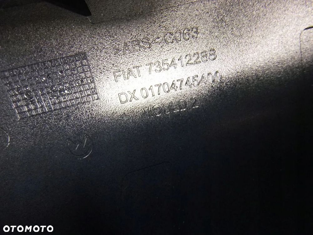 FIAT 500 OSŁONA OBUDOWA NAKŁADKA LUSTERKA PRAWA ORYGINAŁ - 20