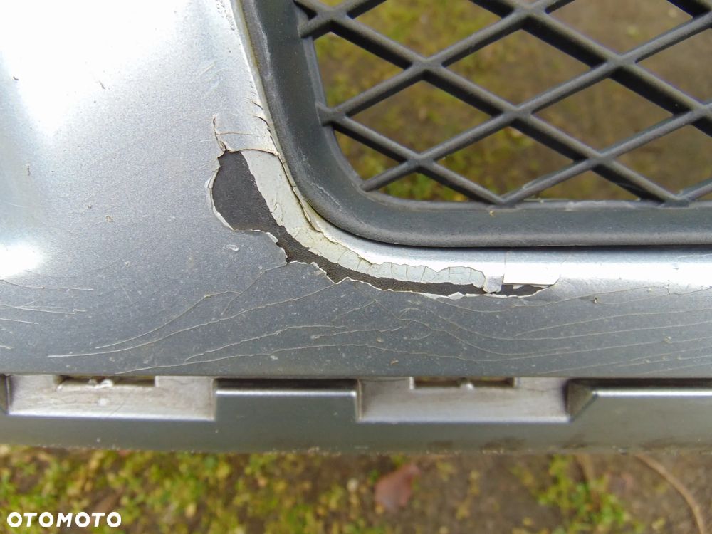 Zderzak przedni przód LA7W srebrny VW Volkswagen Sharan I FL lift 04-10r - 4