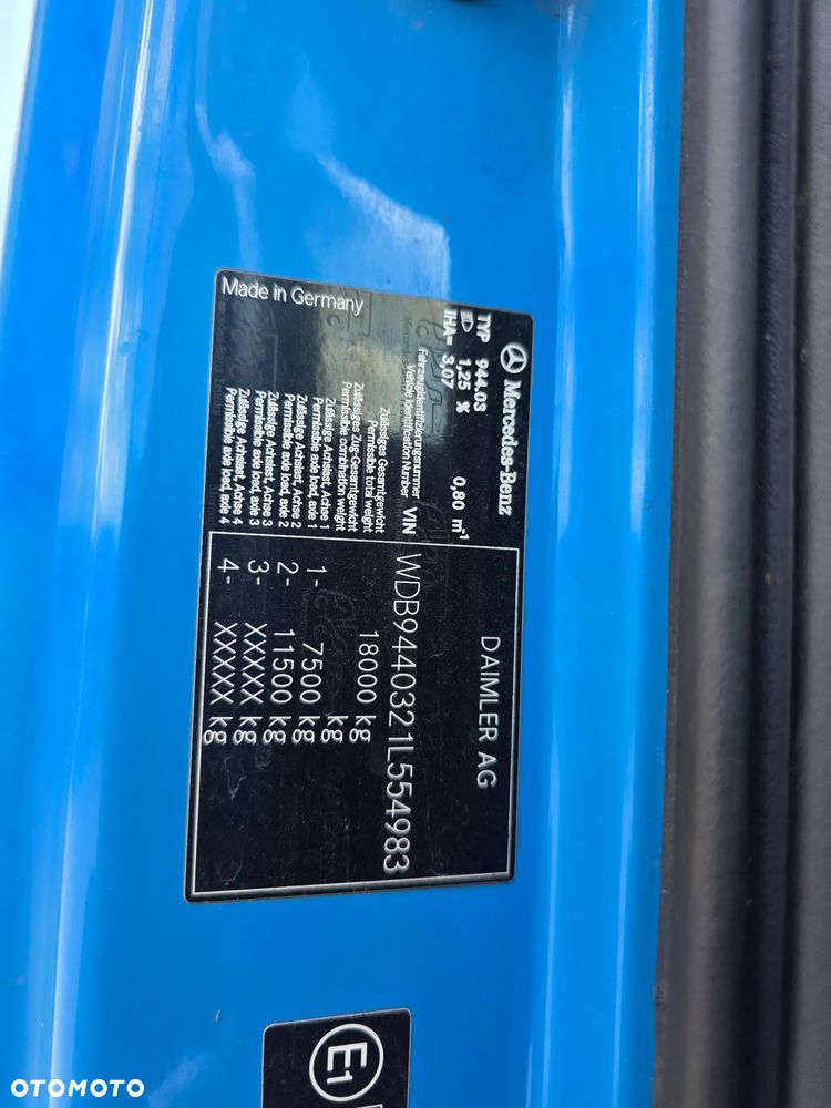 Mercedes-Benz Axor 1840 LS z Niemiec 446tyskm - 17