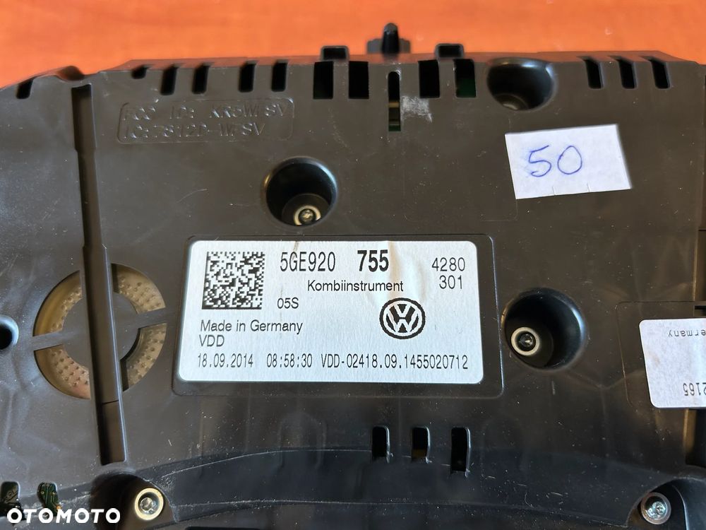 LICZNIK ZEGARY 5GE920755 VW E-GOLF VII - 7