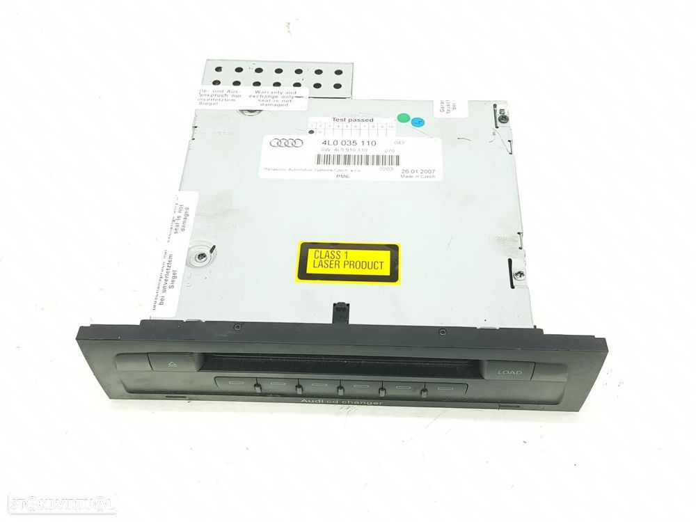 SISTEMA DE ÁUDIO RÁDIO CD AUDI Q7 4L - 1