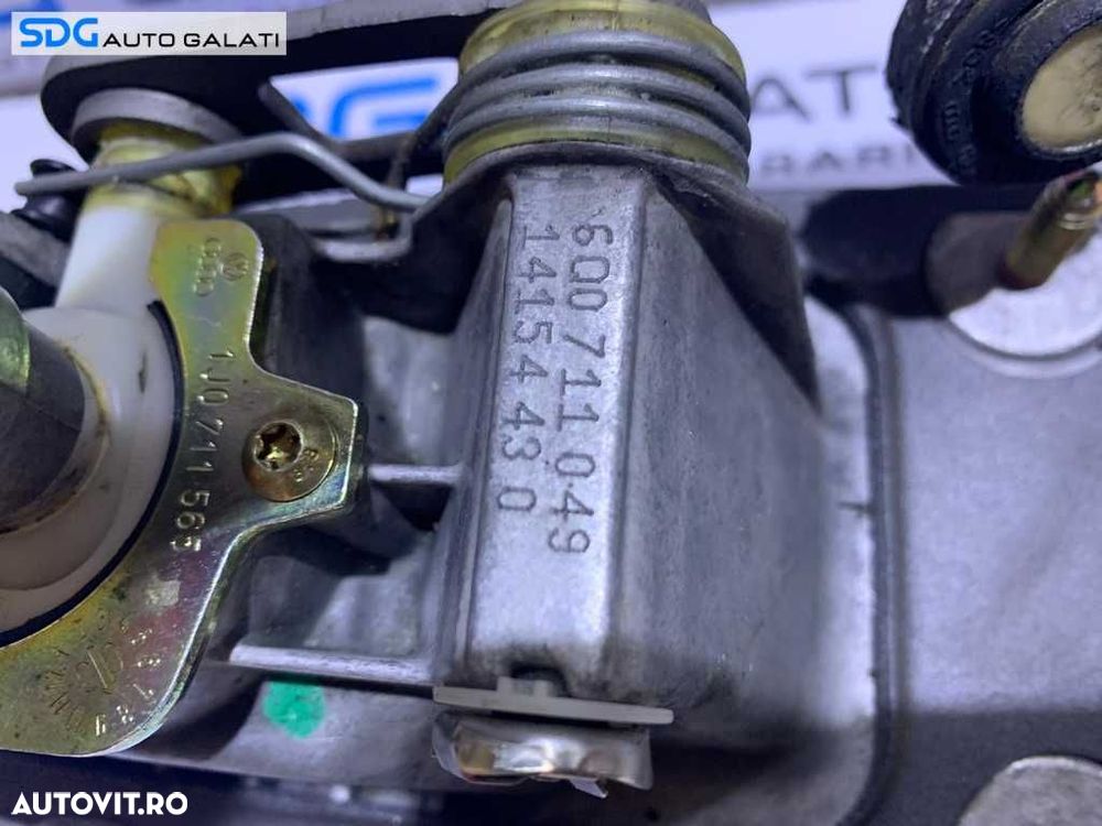 Ansamblu Maneta cu Sufe Timonerie Schimbator Viteze Cutie Manuala in 5 Trepte Skoda Fabia 1 1.4 TDI AMF 2000 - 2008 Cod 6Q0711049 6Q0711061 6Q0711266 6Q0711265E - 8