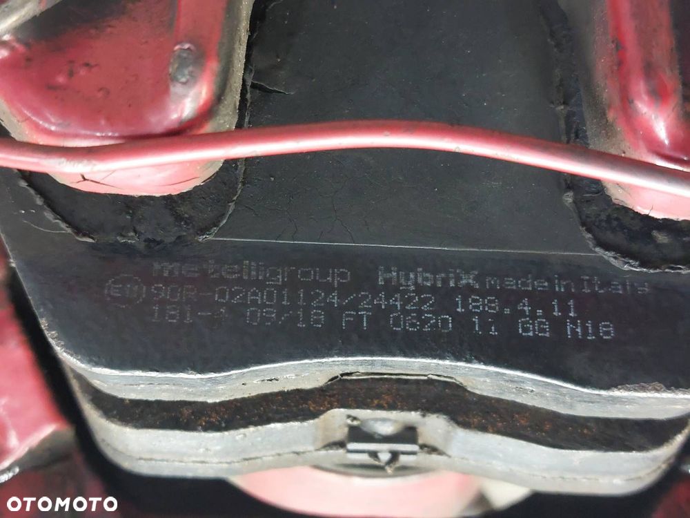 ZACISK HAMULCOWY LEWY TYŁ PRAWY TYŁ + LEWY PRZÓD PRAWY PRZÓD BORA I 2.3 V5 - 7