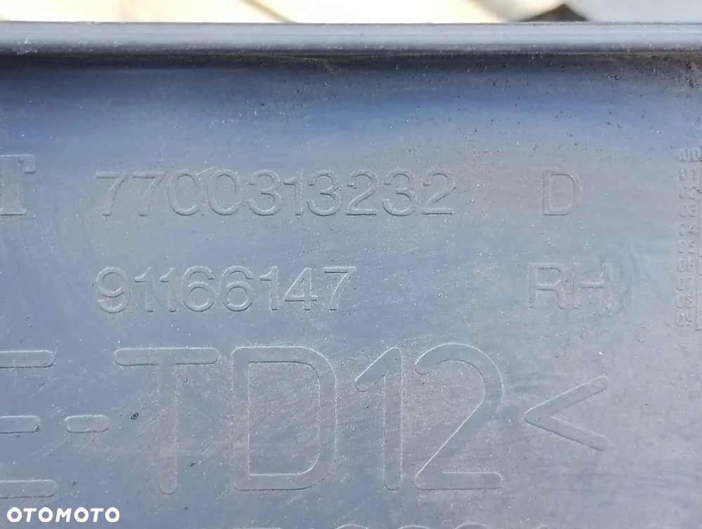 zderzak tylny prawy tył narożnik renault trafic ii vivaro a primastar 2001-2014 7700313232 - 4