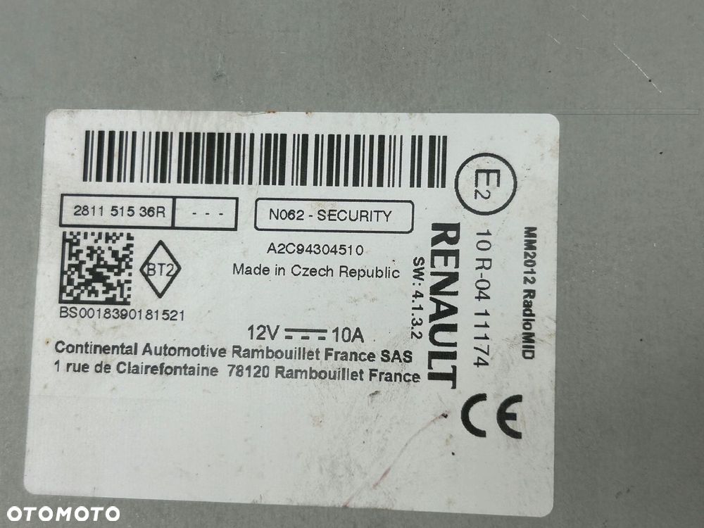 radioodtwarzacz stacja multimedialna renault captur ii a2c94304510 - 5