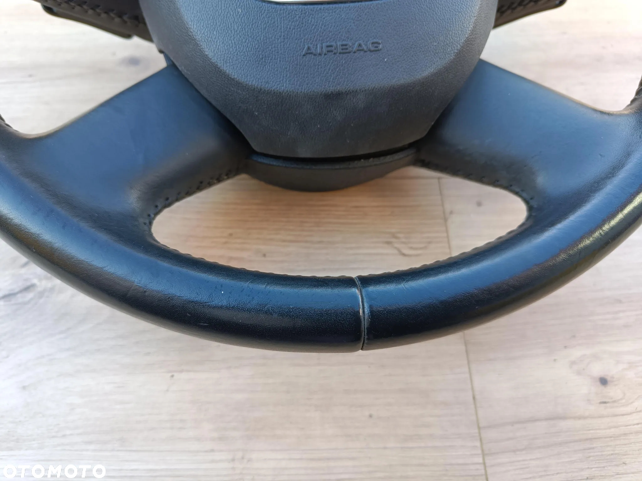 AUDI A6 C6 A8 D3 LIFT Q7 KIEROWNICA CZARNA SOUL ŁOPATKI 4E0419091CN - 3