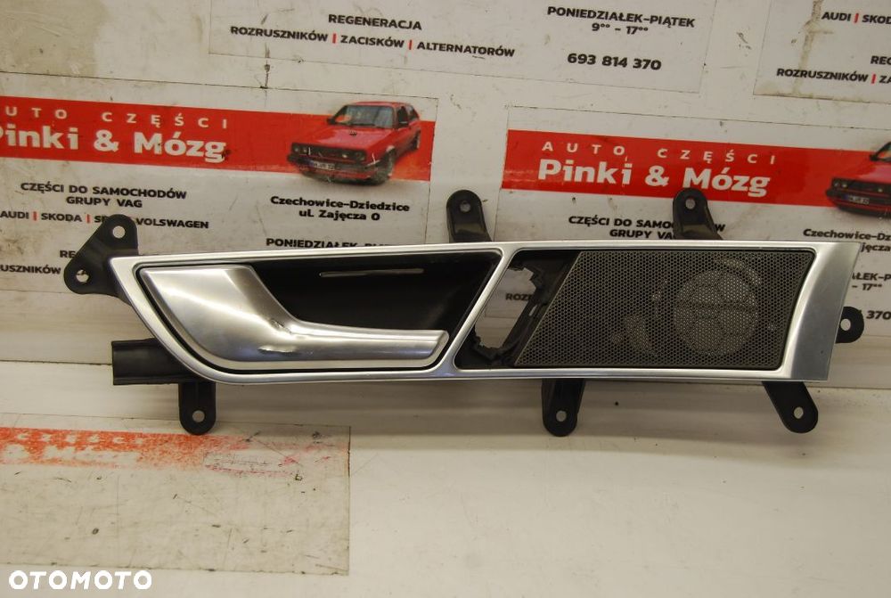 KLAMKA WEWNĘTRZNA DRZWI LEWY PRZÓD 4F0837019C AUDI A6 C6 4F0837019B - 1