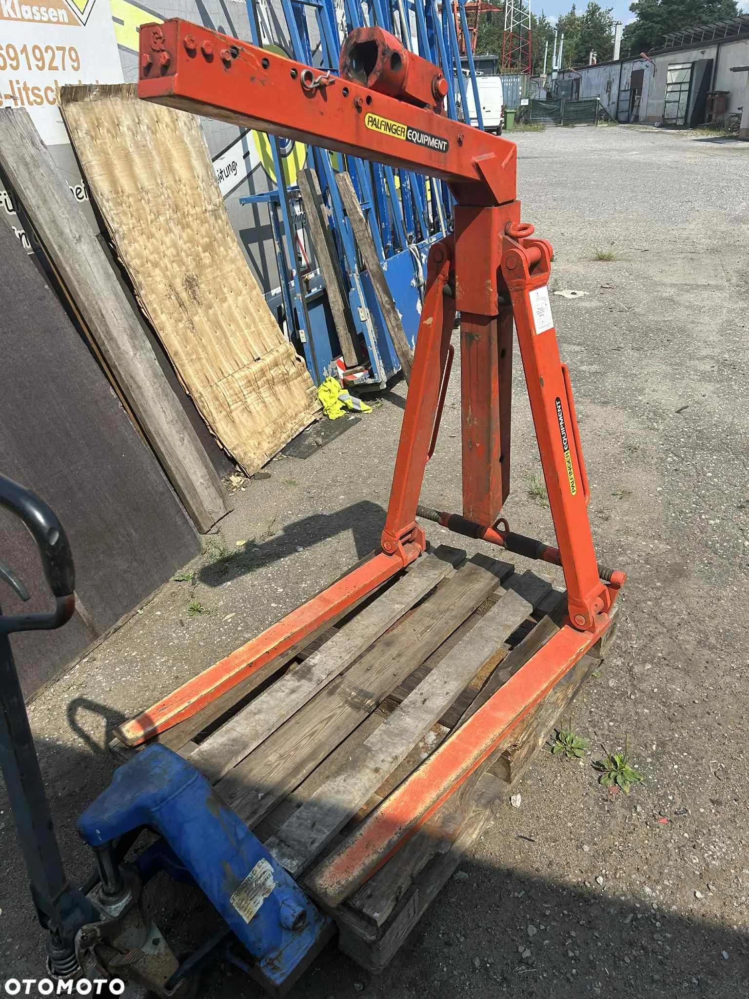 Widły do palet dzwig HDS Palfinger 1500 kg - 6