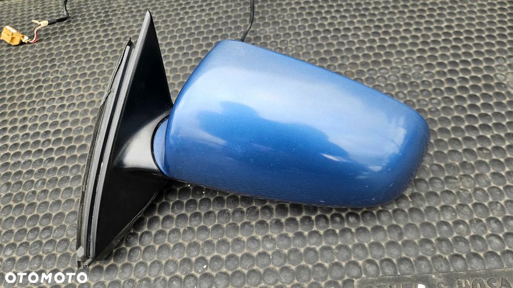 Lusterko Lusterka Zewnętrzne LZ5W Niebieskie Lewe Prawe Audi A4 B6 B7 5 pin Europa - 7