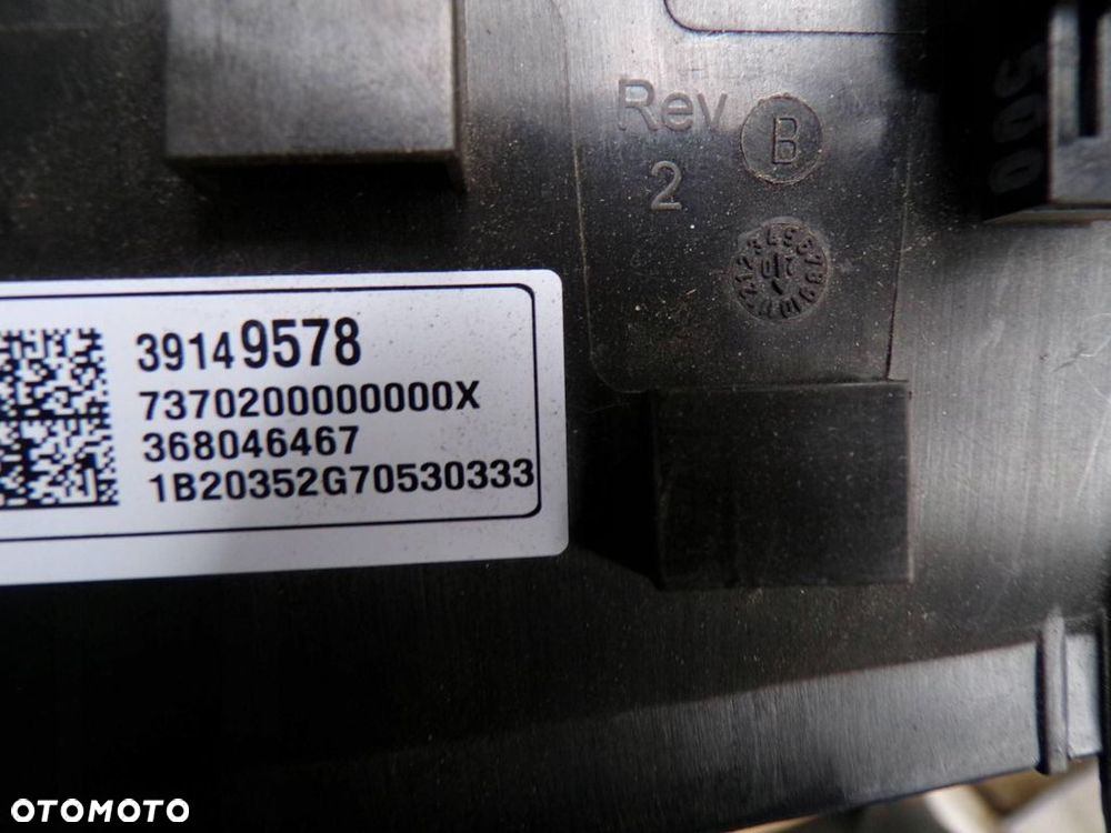 Obudowa osłona deski nawiewu nadmuchu Opel Crossland X 39149578 - 5