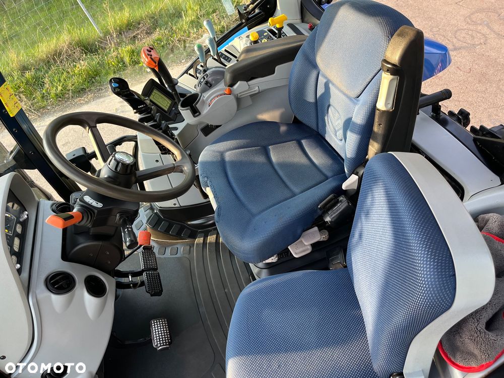 New Holland T6.125s 2019r. //STAN PERFEKCYJNY//ładowacz czołowy MX 412 łyżko krokodyl tur tuz nie t7.165 - 15