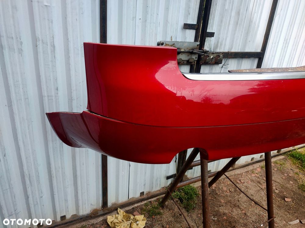 zderzak tył audi a4 b6 kombi kolor ly3c 2 rury - 3