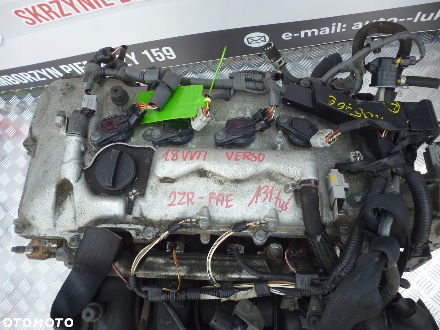 SILNIK TOYOTA VERSO 1.8 16V 2ZR-FAE 131 TYS - 2