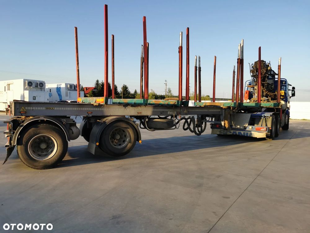 Scania R620, 6x4, do drewna, dłużycy, kłody, Epsilon S260L87 - 5