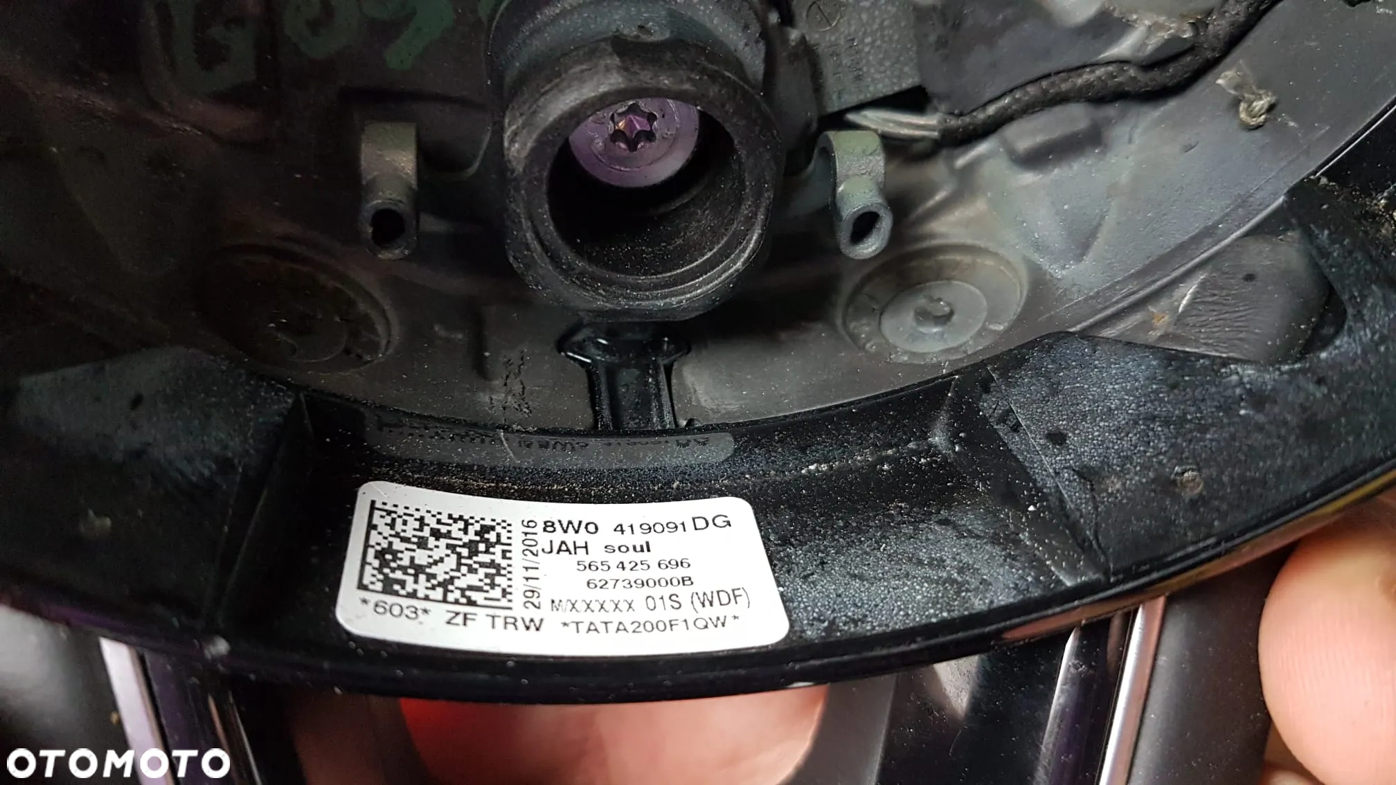 AUDI A4 A3 A5 8W KIEROWNICA SKÓRA S-LINE MULTIFUNKCJA POLIFT  8W0419091DG - 6