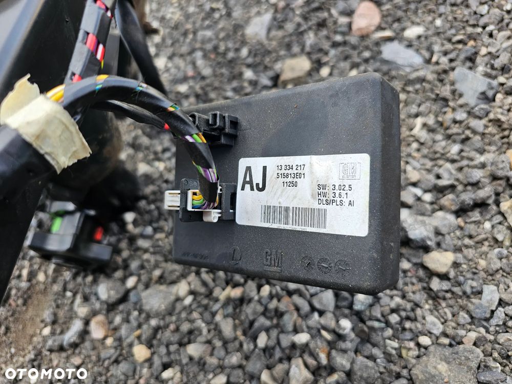 HAK HOLOWNICZY WIĄZKA ODPINANY GNIAZDO 13 PIN MODUŁ OPEL ASTRA J HATCHBACK JAK NOWY - 13