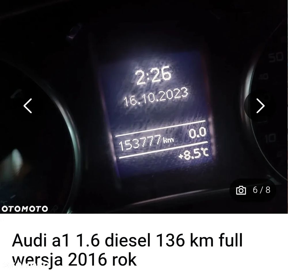 Audi A1 lift 2016 rok ful wersja 1.6 diesel 136 koni - 8